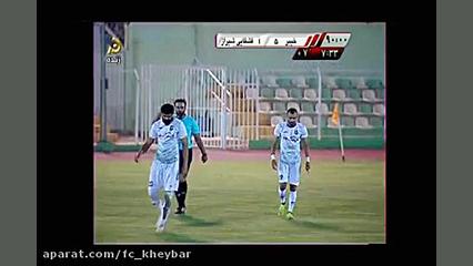 خلاصه بازی؛ خیبر خرم آباد 5  ق...