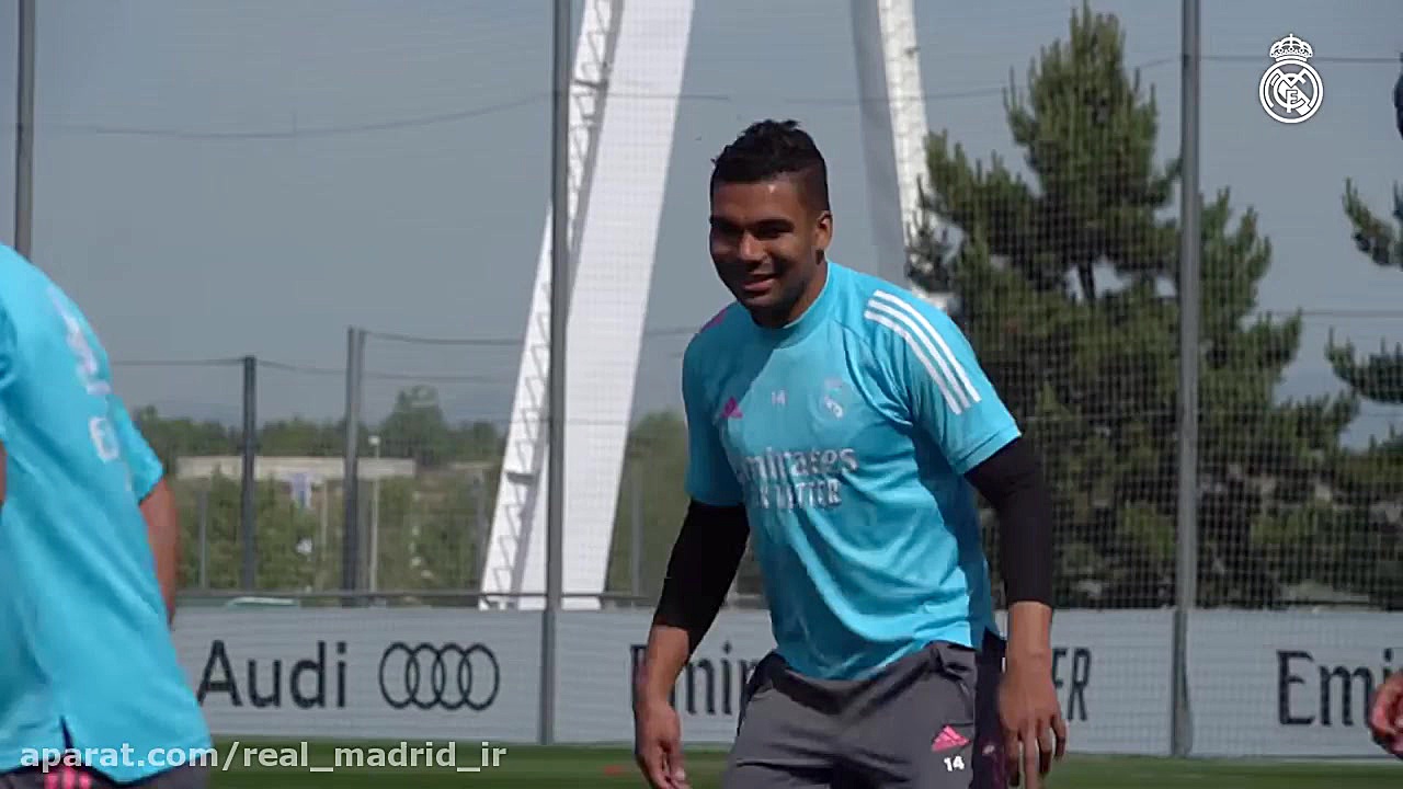 آخرین تمرین رئال مادرید پیش از...
