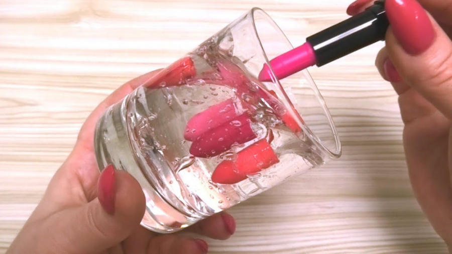 میکس اسلایم شفاف و رژ