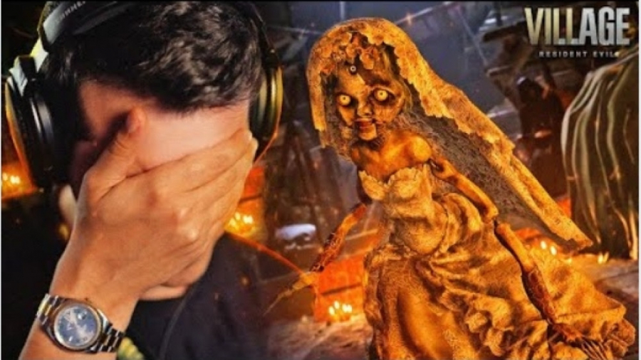 آریا کئوکسر بازی ترسناک رزیدنت...