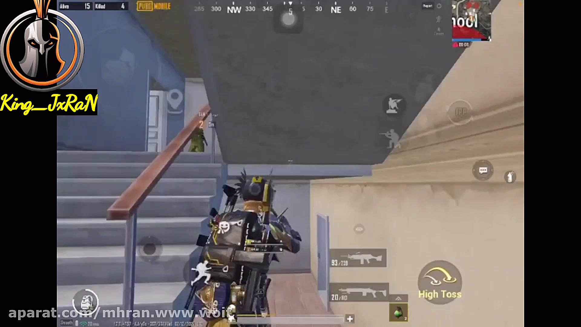 آموزش پابجی موبایل{اومدیم بترک...