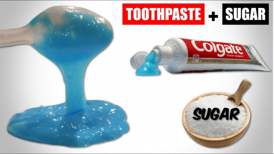 آموزش اسلایم با خمیردندان