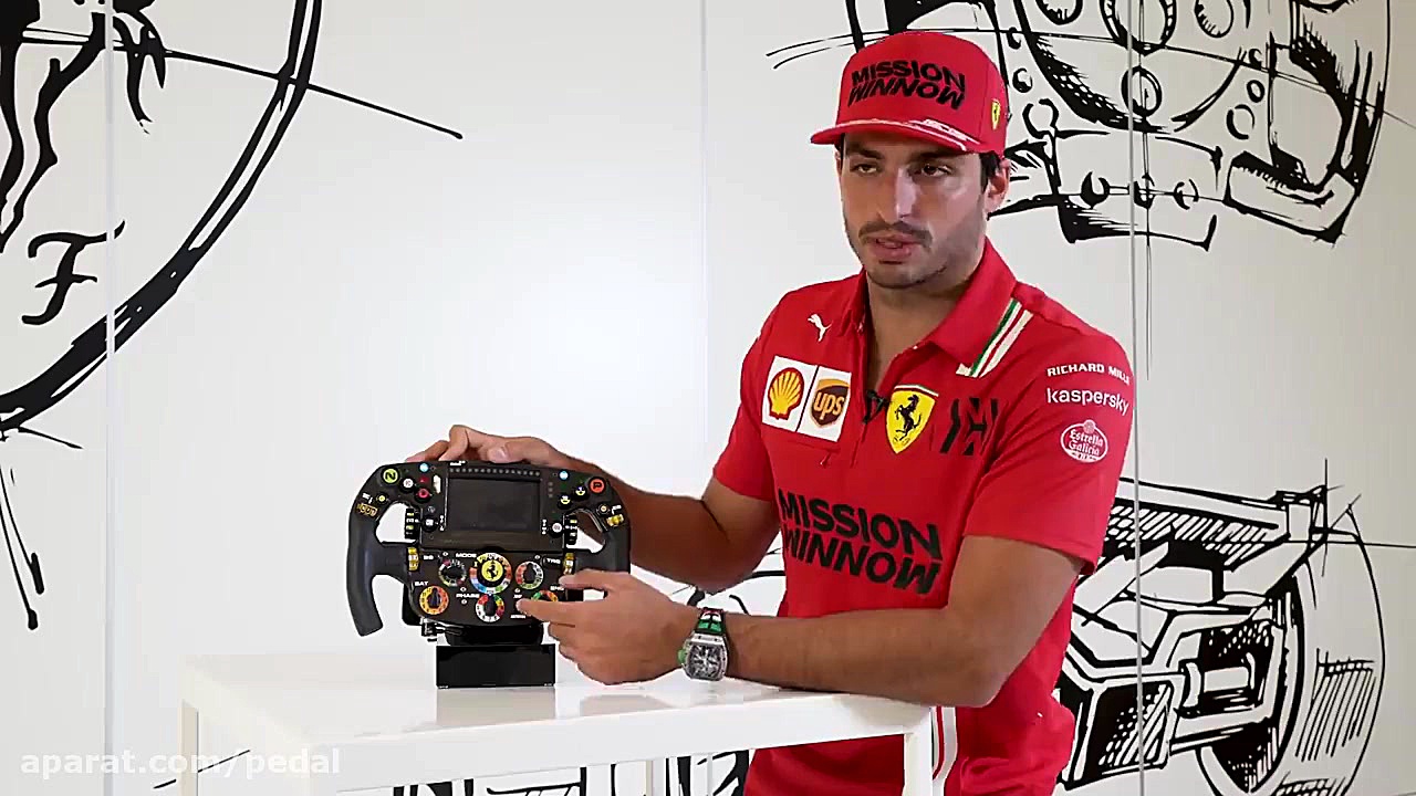 نگاهی به فرمان خودروی فرمول یک...