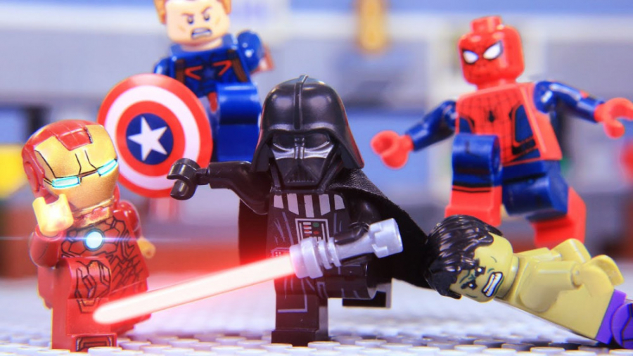 انیمیشن لگو جنگ ستارگان و اونج...