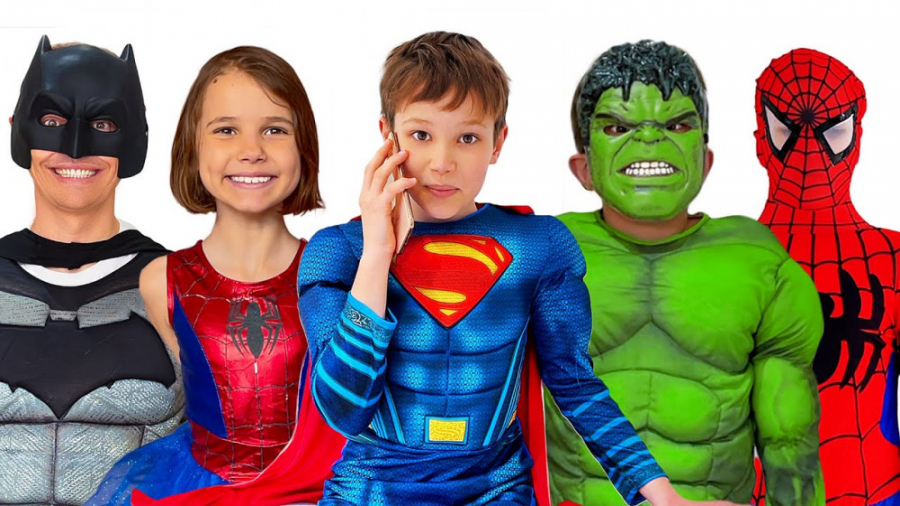 چالش دخترونه پسرونه ابرقهرمانا...