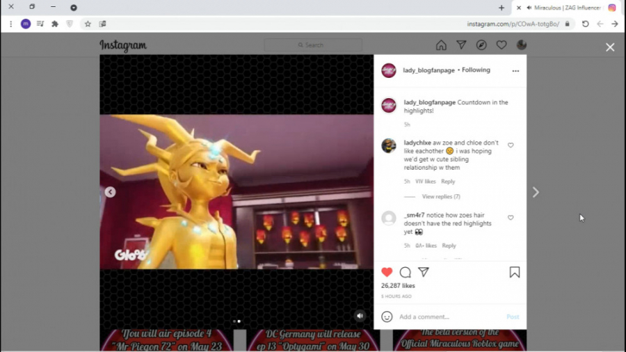 اخبار جدید از (میراکلس فصل 4)