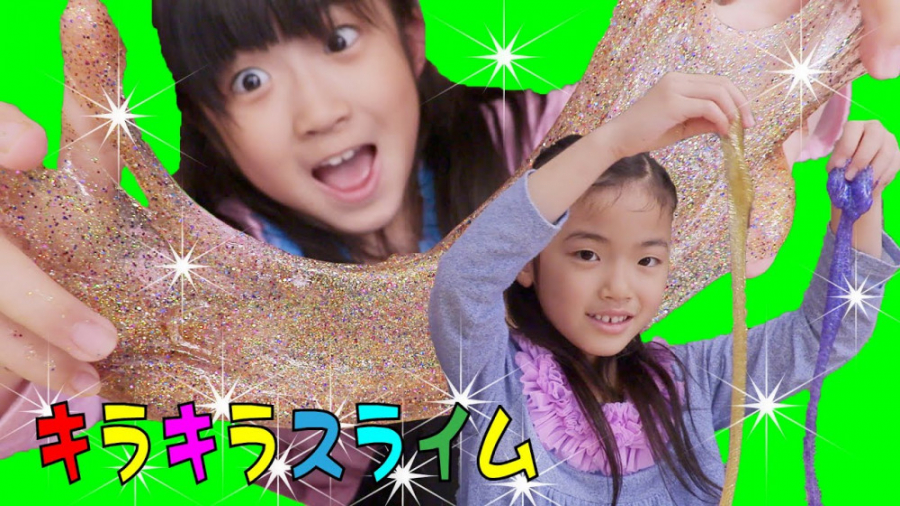 چالش اسلایم دخترهای ژاپنی