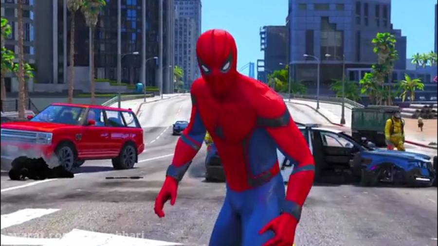 نبرد مرد عنکبوتی با ونوم