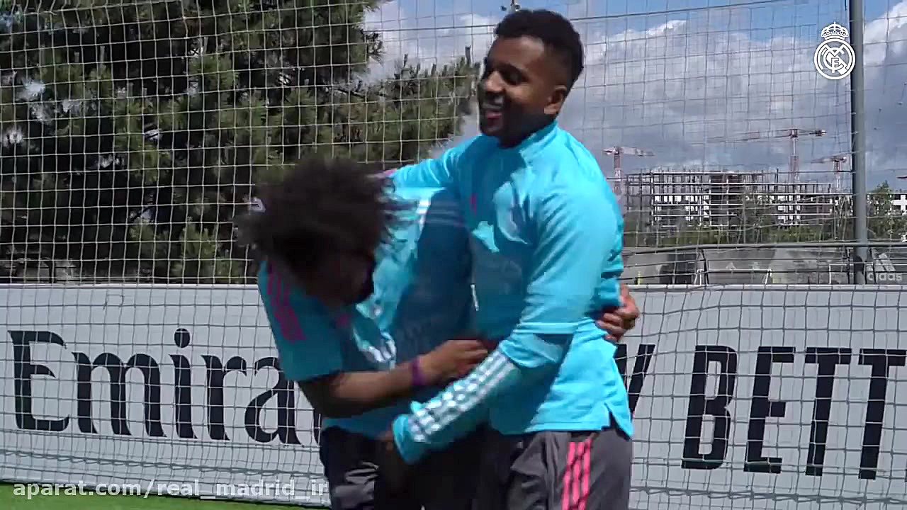 آخرین تمرین رئال مادرید پیش از...