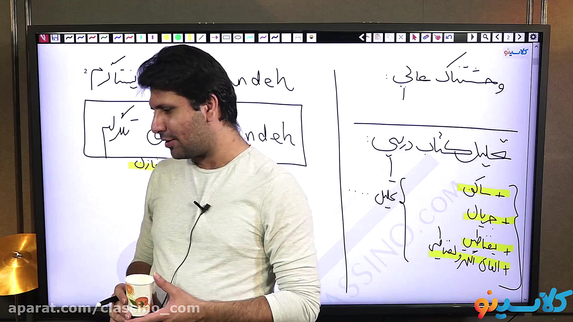 جلسه اول کلاس جمع بندی نیم سال...