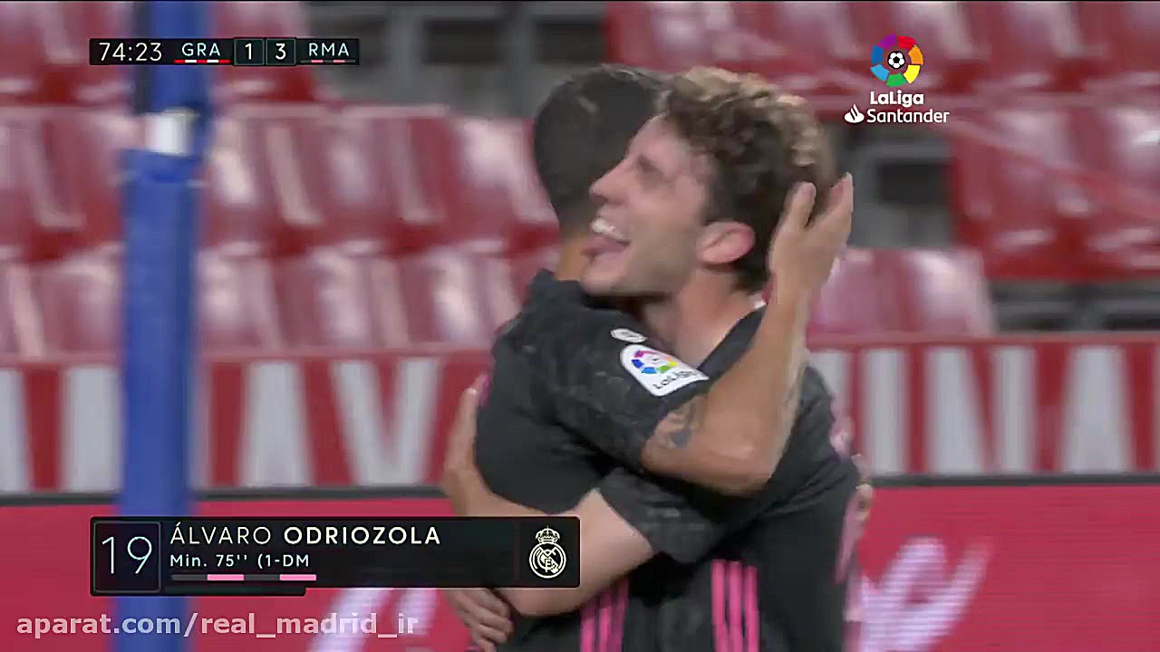 خلاصه بازی گرانادا 1 4 رئال ما...