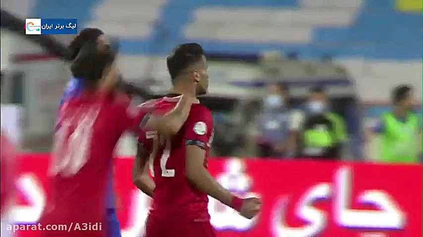 گل اول پرسپولیس به استقلال توس...