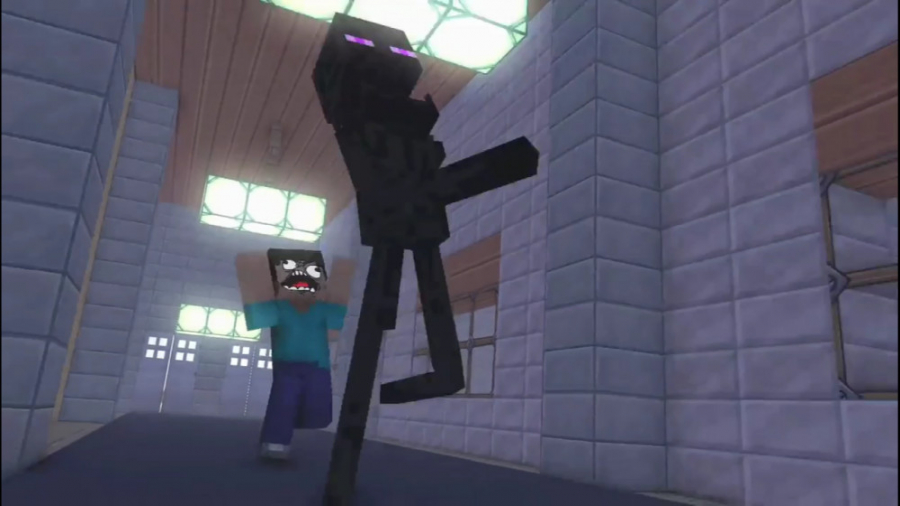 انیمیشن ماینکرافت مدرسه هیولا...