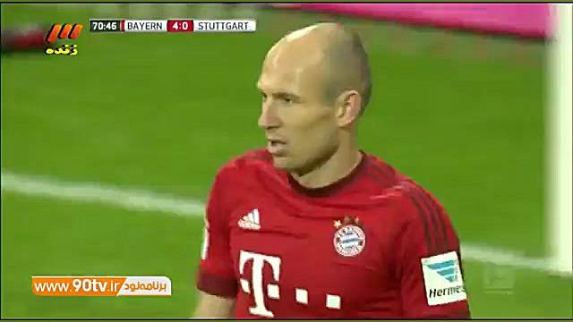 خلاصه بازی: بایرن مونیخ ۴ ۰ اش...