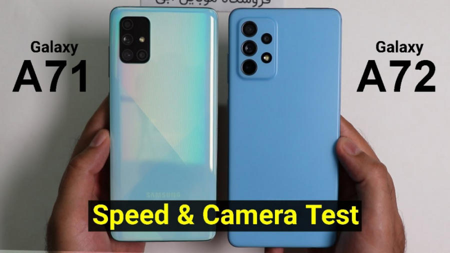 تست سرعت دو گوشی سامسونگ گلکسی...