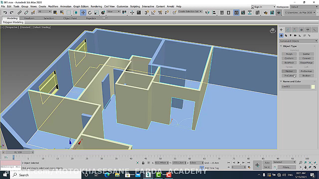 آموزش مکس جلسه چهارم.قسمت دوم