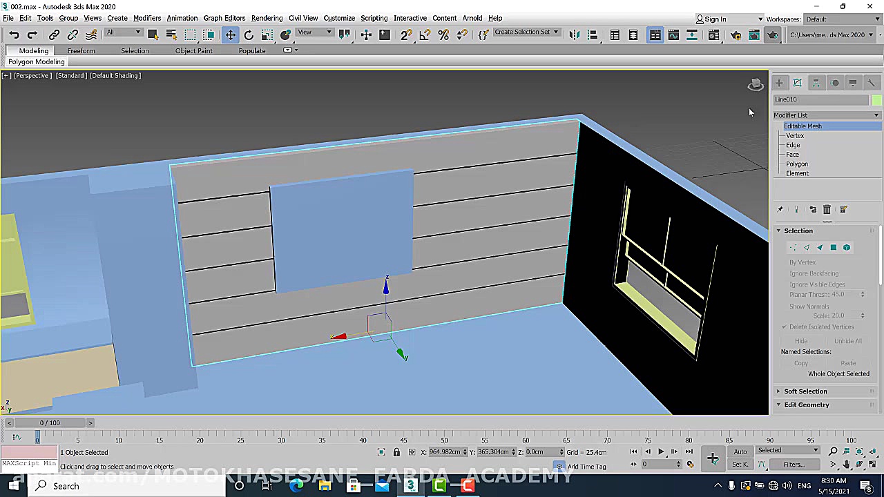 آموزش مکس.جلسه چهارم.قسمت سوم