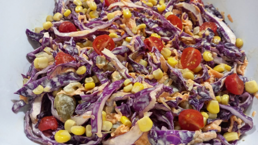 طرز تهیه سالاد کلم