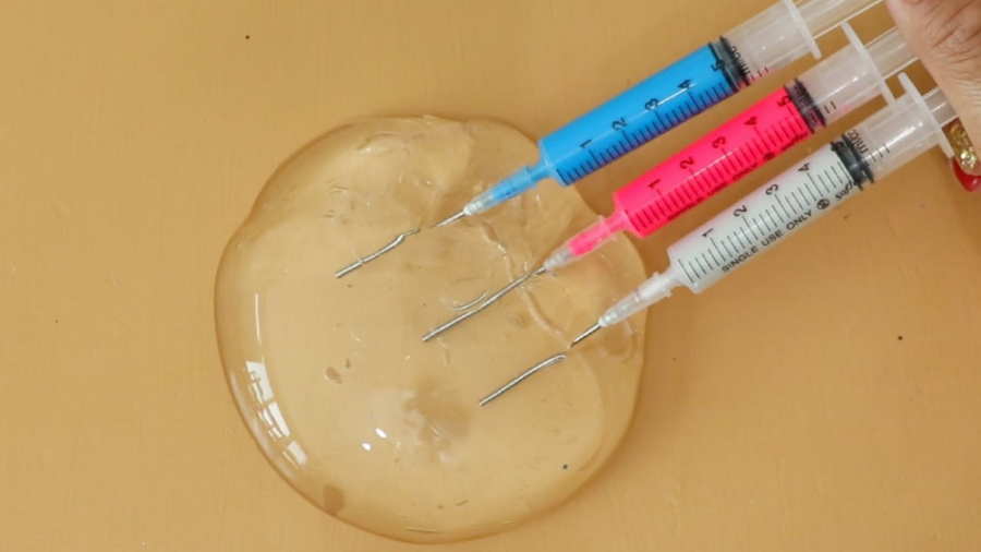 میکس اسلایم شفاف ^^ اکلیلی  خم...