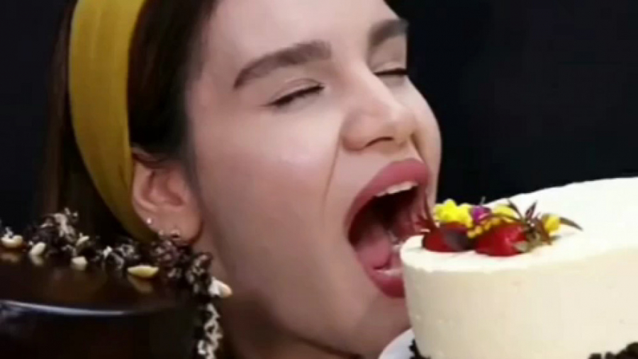 ༆چالش اسمر سوگند فود | خوردن ک...