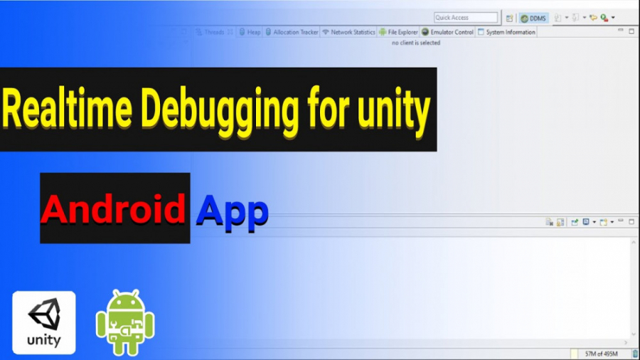 Realtime Debugging for unity Android App - monitor x86