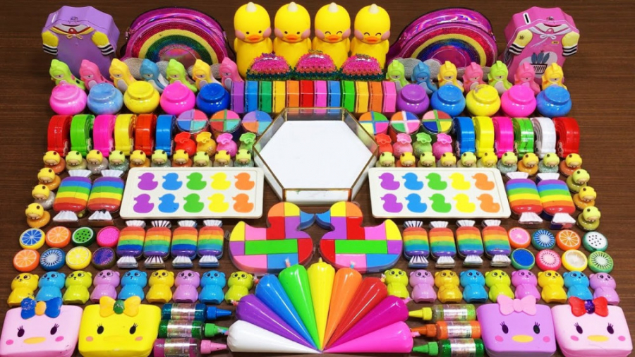 اسلایم های رنگی  اسلایم  مخلوط...