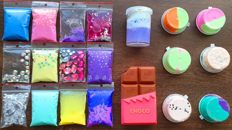 ساخت اسلایم &gt;&gt;&gt; مخلوط...