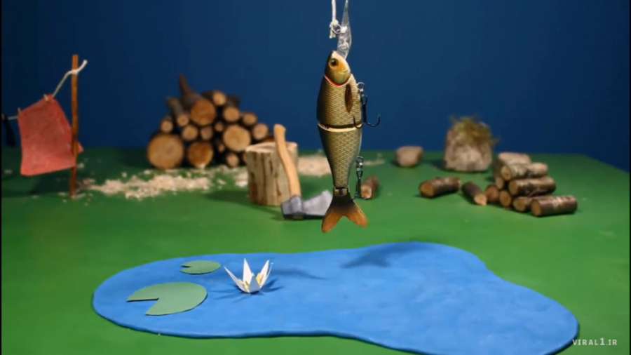 یک انیمیشن استاپ موشن جذاب به...