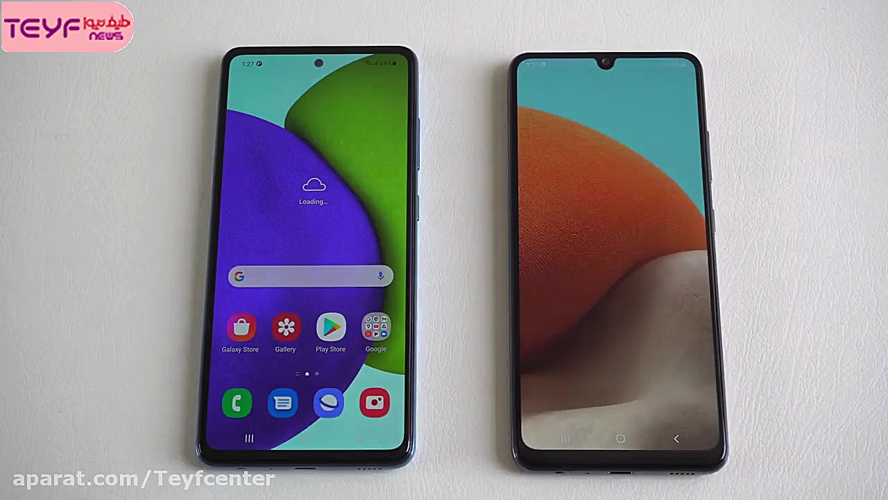 مقایسه بین دو گوشی گلکسی ای 32...