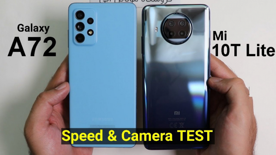 تست سرعت دو گوشی سامسونگ گلکسی...