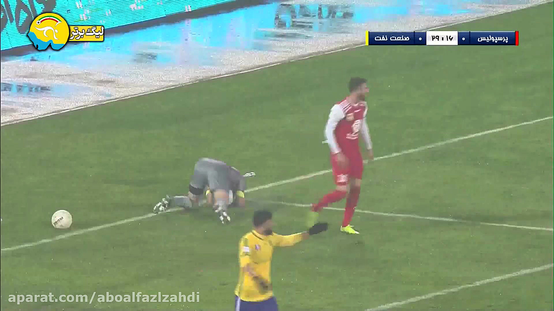 خلاصه بازی پرسپولیس ، صنعت نفت...