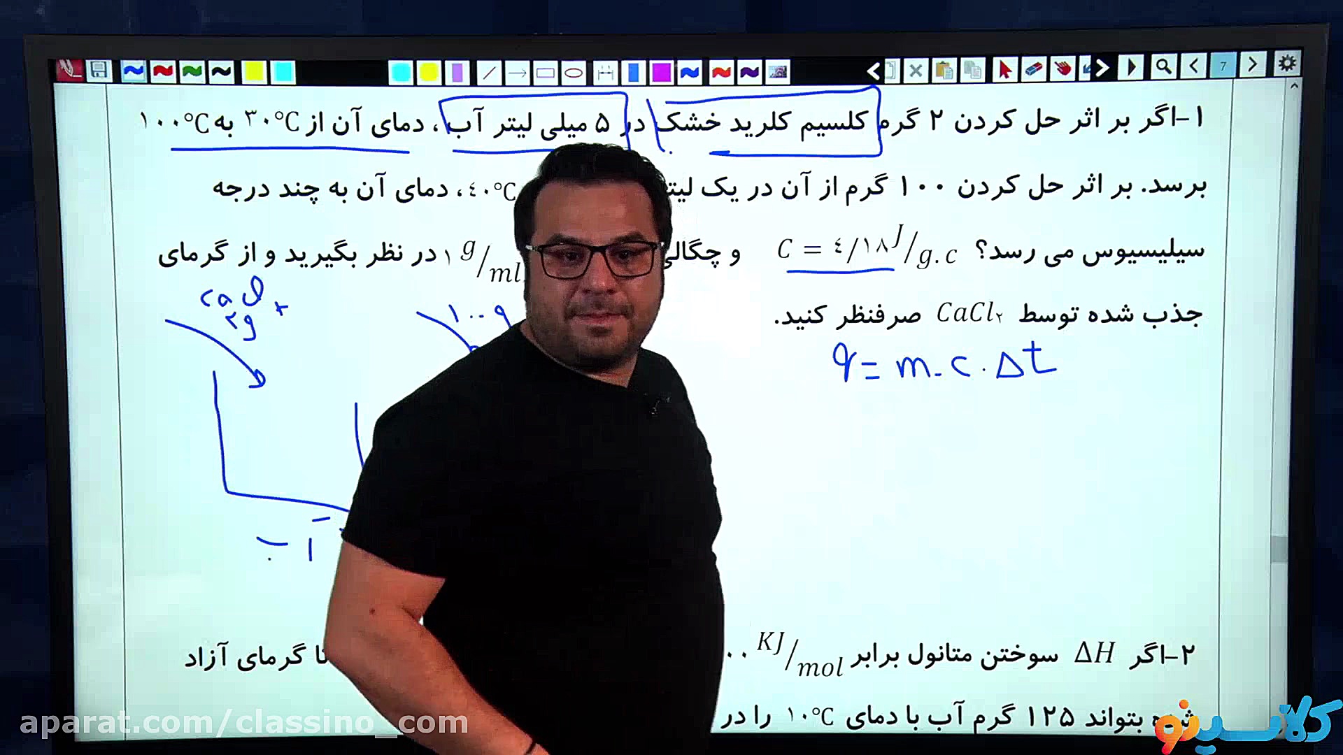 جلسه دوم کلاس جمع بندی نیم سال...
