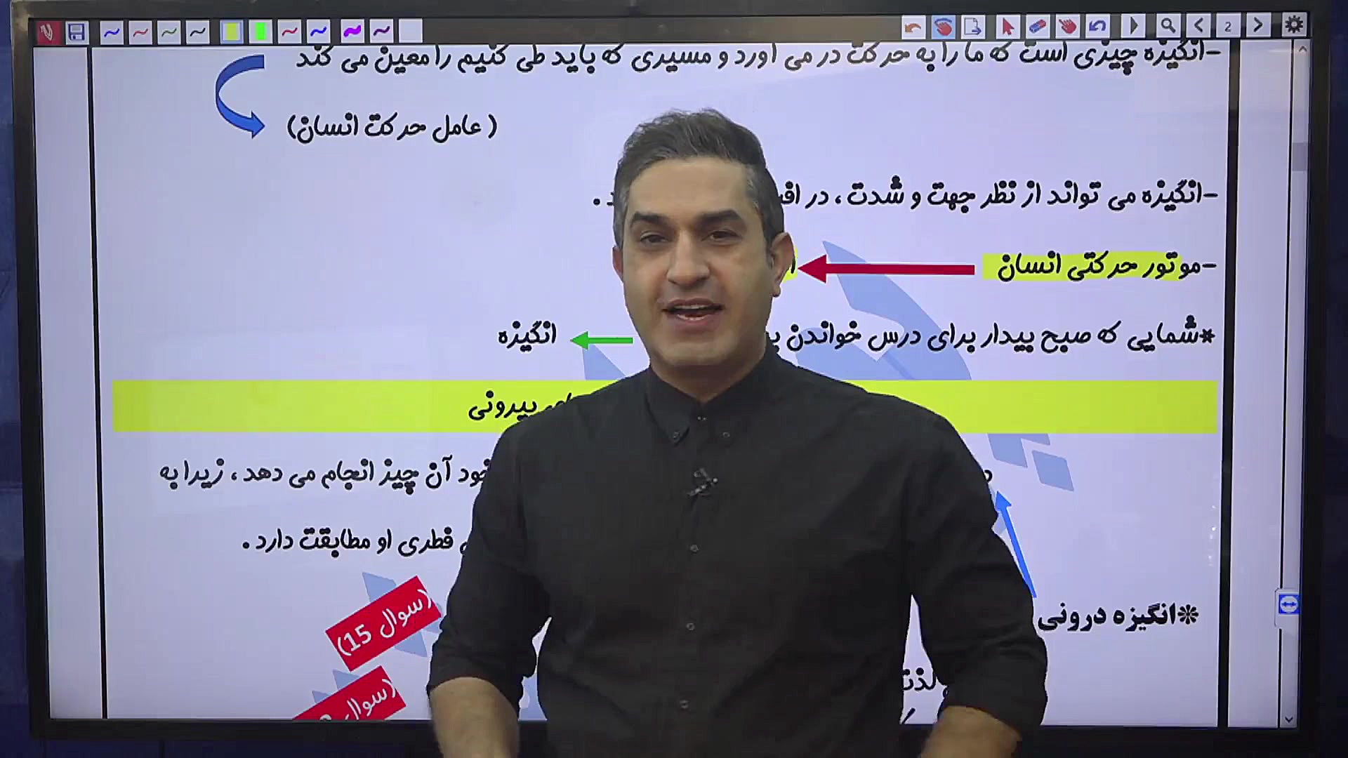 جلسه دوم کلاس جمع بندی نیم سال...