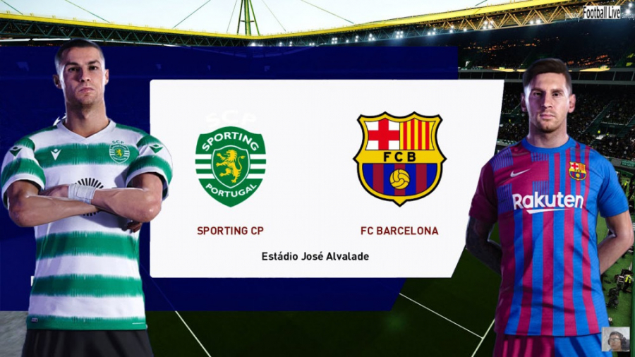 رونالدو در لیسبون  بارسلونا PE...