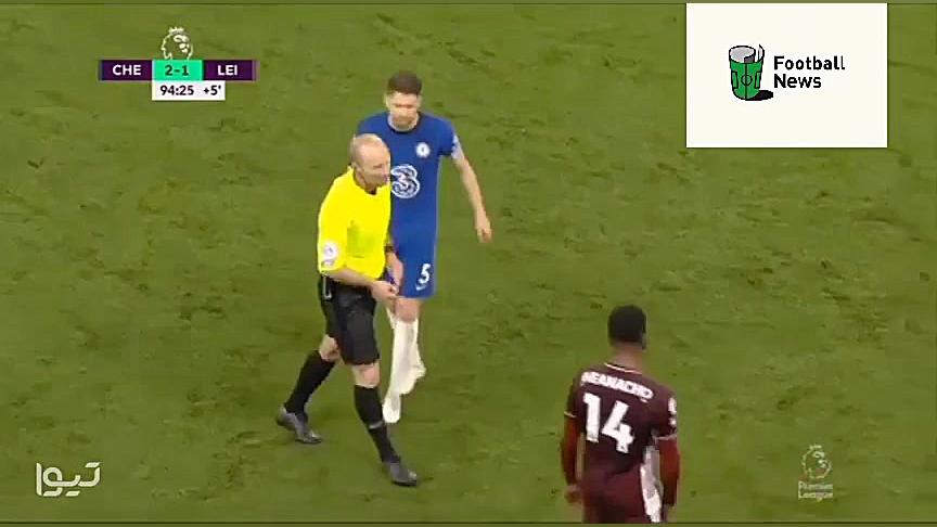 درگیری بازیکنان چلسی لسترسیتی...