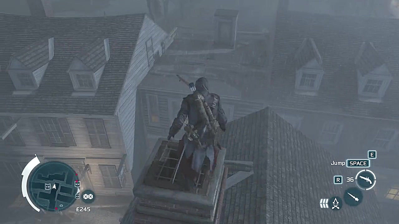 پرش خیلی بلند در اساسین کرید 3