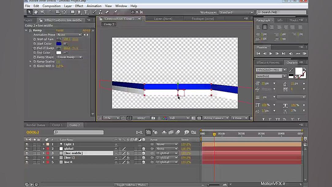 آموزش افترافکت فارسی ۱۷ ✿ زیرن...
