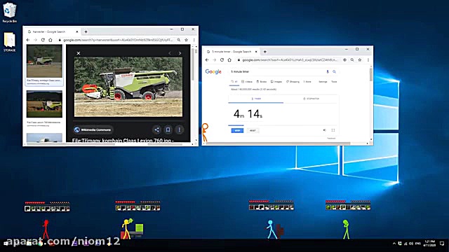 استیکمن ها در ماینکرافت