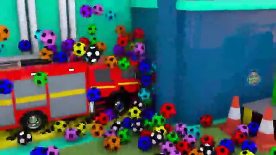 پارکینگ طبقاتی و عبور از توپ ه...