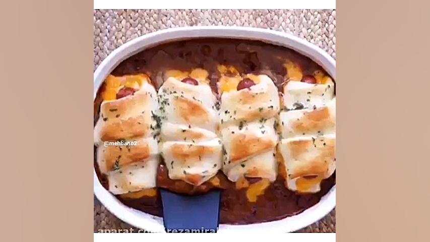 آموزش هات داگ پنیری