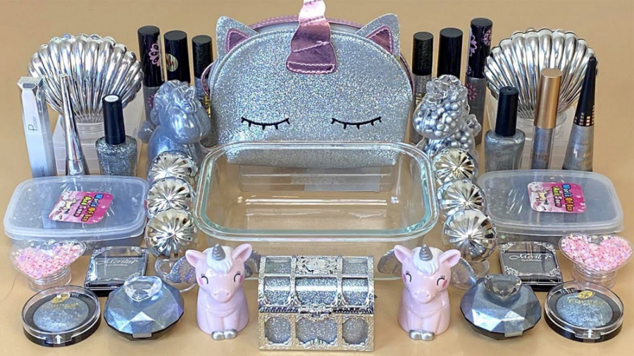 یونیکرن اسلایم نقره ای