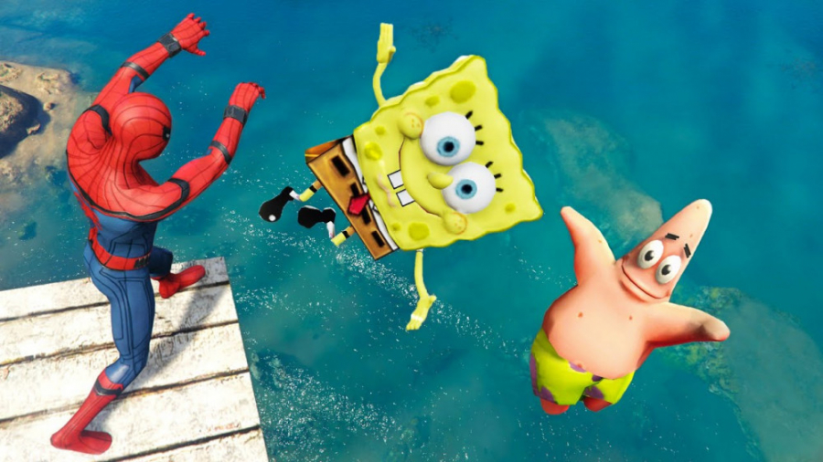 باب اسفنجی ^^ پاتریک ^^ اسپاید...