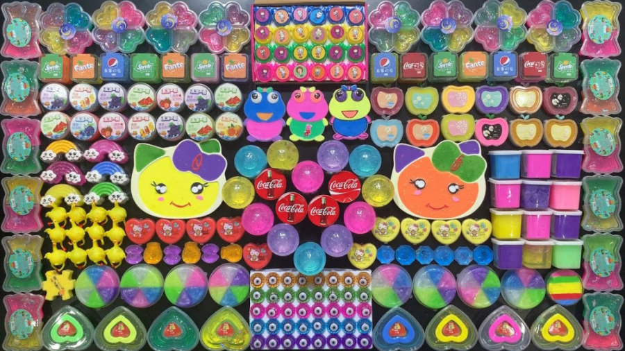 مخلوط کردن اسلایم بازی با اسلا...