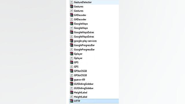 نمایش کتابخانه های موجود در فا...
