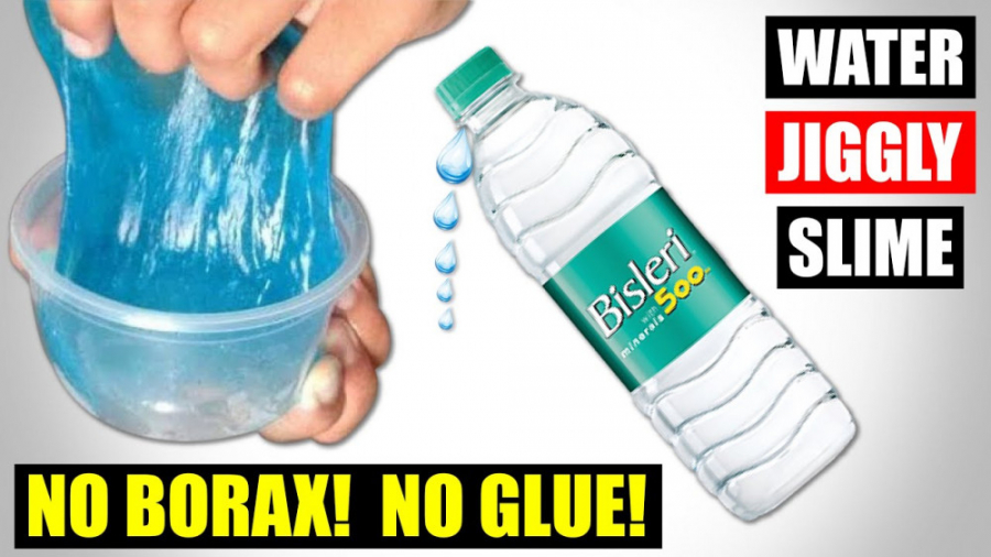 آموزش ساخت اسلایم با روغن بچه