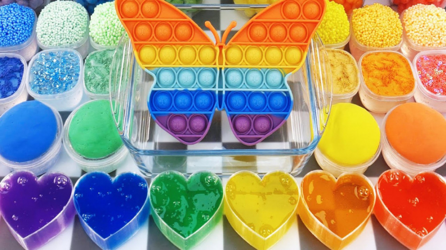 مخلوط انواع اسلایمهای مختلف