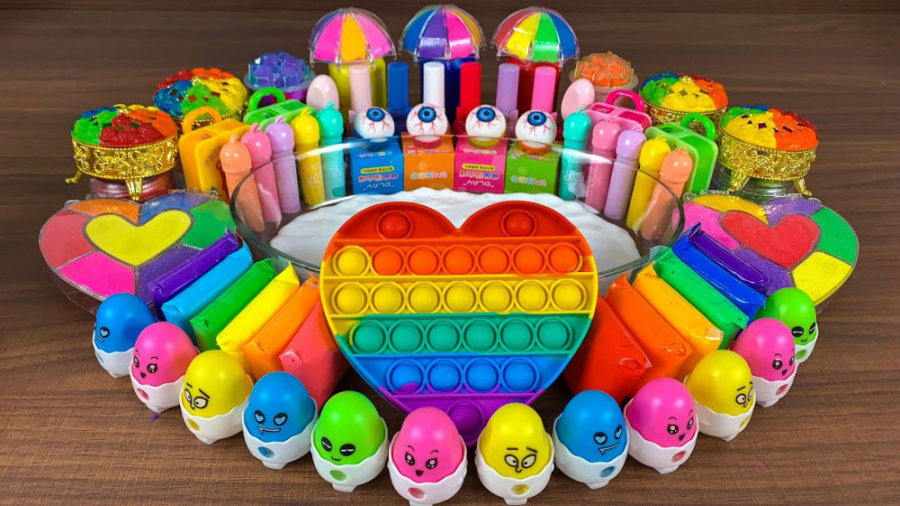 میکس اسلایم اکلیلی و میکاپ