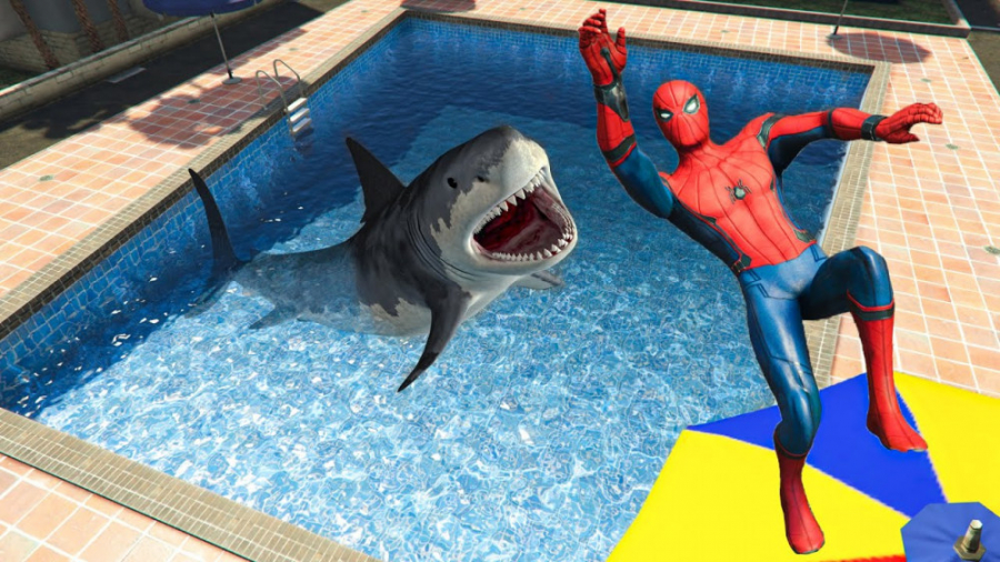 مرد عنکبوتی در جی تی ای GTA 5