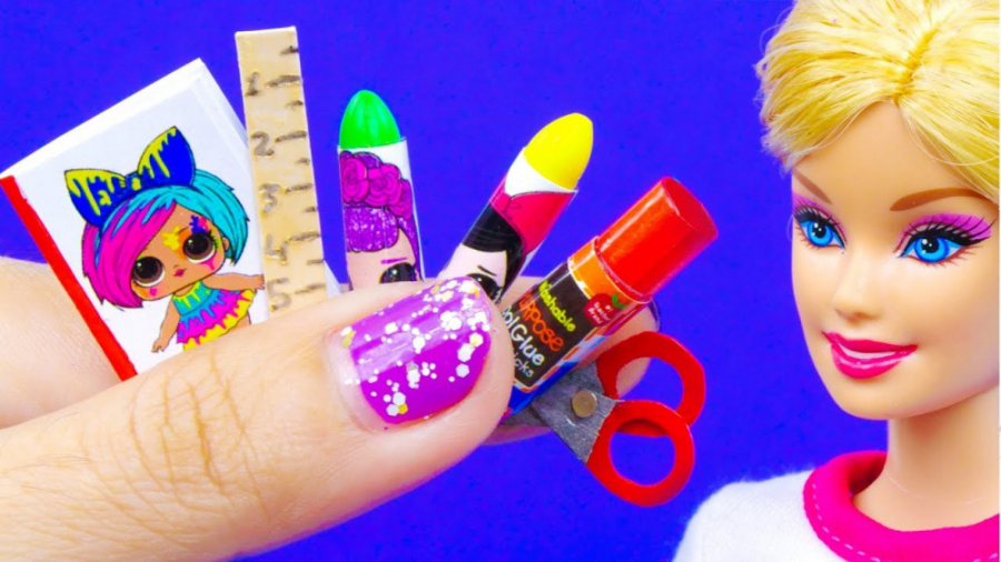 آموزش ساخت وسایل باربی