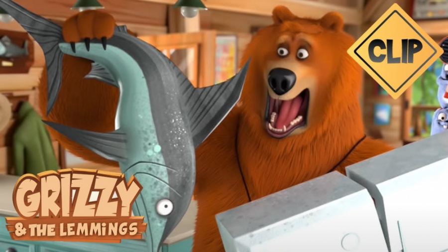 کارتون گریزی و بچه موشها:: ماه...